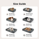 Bedsure ComfyFleece® Memory Foam Orthopedic Dog Beds Large Sized Dog 35" — 7