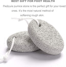 Natural Foot Pumice Stone for Feet, Borogo 2-Pack Lava Pedicure Tools Hard Skin Callus Remover for Feet and Hands - White — 7