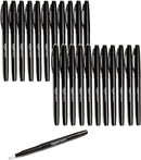 Amazon Basics Felt Tip Marker Pens, Black, Smooth Writing, for Writing, Drawing, Journaling and Note Taking, 24-Pack | 1 Count (Pack of 24) — 1