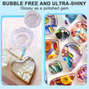 JDiction UV Resin, 500g Crystal Clear Hard Type for Jewelry Making — 4