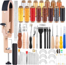 Yizzvb Stitching Pony, 96 PcsLeather Stitching Pony Hand Stitching Supplies | Color B — 1