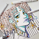Ohuhu Fineliner Micro Drawing Pens: 8-size Tips (Ultra-fine, Fine & Brush) — 5