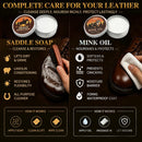 Shoe Leather Polish Kit, Shoe Shine Cleaning & Conditioning Kit-16 Pcs — 5