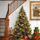 National Tree Company 6.5ft Pre-Lit Carolina Pine Artificial Christmas Tree — 2
