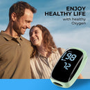 Finger Pulse Oximeter, Fingertip Blood Oxygen Saturation with Pulse Monitor Rechargeable, Accurate Spo2 Reading for Home, Outdoor Sports，Green — 7