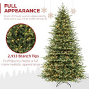 Hykolity 7.5 ft Prelit Christmas Tree with Realistic PE Foliage — 2