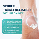 Urea Cream 40 Percent for Feet Maximum Strength - Urea Foot Cream and Callus Remover, Exfoliating Heels Cream with Salicylic Acid - Dry Cracked Foot Lotion Urea, Ceramides, Tea Tree Oil, 4.3 oz — 2