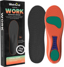 Plantar Fasciitis Insoles for Women Men - Welnove All-Day Superior Comfort Memory Foam Shoe Insoles for Heel Spur Pain - Shock Absorption Shoe Support Inserts for Work Boot, L [US M: 8-13/W: 10-15] — 1