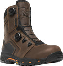 Danner Vicious BOA 8" Men Work Boots, Composite Toe, Waterproof, EH Rated, Gore-Tex Lined, Slip Resistant Vibram Outsole - Brown — 2