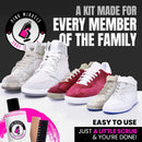 Shoe Cleaner Kit for Sneakers, Leather, Suede, Canvas & Washable Fabrics | 32 oz — 6