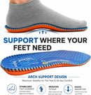 BPKW Work Insoles for Standing All Day Memory Foam Arch Support Heel Cushion Men Women — 5