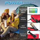 NITIGO Emergency Weather Radio, 4000mAh NOAA Weather Radio Solar Charging | Red — 5