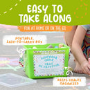 Kid Made Modern Non Toxic Sidewalk Chalk Bucket (24 Count) - Washable Colored Chalk Bulk Set for Kids and Toddlers Outdoor Games — 6