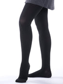 Allegro 15-20mmHg Soft 271 Microfiber Compression Pantyhose for Comfortable Fit, Comfortable Support Garments for Women | Tall | Black — 1