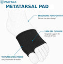 Orthopedic Metatarsal Pads with 3mm Gel,Ball of Foot Cushions, 4 Sizes 4