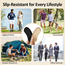 9 Pairs Heel Pads for Shoes High Heels, Inserts for Women Men, Heel Grips Liners Cushions, Protectors for Blisters Heel Pain and Slipping, Comfort Shoe Fillers for Sneakers Leather (Beige Black) - Beige Black | 9 Pairs — 6