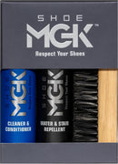 Shoe MGK Clean & Protect Shoe Care Kit Shoe Cleaner & Conditioner, Water & Stain Repellent, and Brush — 1
