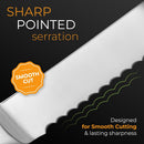 Orblue Serrated Bread Knife with Upgraded Stainless Steel Razor Sharp Wavy Edge - Bread Cutter Ideal for Slicing… — 6