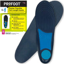 PROFOOT Full-Length Plantar Fasciitis Insoles for Women (Sizes 6-10) - Arch & Heel Support Inserts for Foot Pain Relief, Trimmable Shoe Insoles – 1 Pair — 1