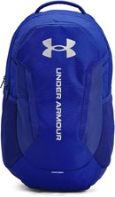 Under Armour Unisex Hustle 6.0 Backpack, 401 BLUE, OSFM | One Size | (401) Royal / Royal / Metallic Silver — 4