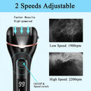 Callus Remover for Feet Electric Foot File, 13-in-1 Professional Pedicure Tools Foot Care Kit, Foot Scrubber Pedi for Hard Cracked Dry Dead Skin, 3 Rollers, 2 Speed, Battery Display (Black) — 5