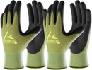 COOLJOB 2 Pairs Gardening Gloves for Women and Men, Bamboo Working Gloves…