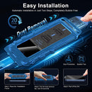 QHOHQ for iPhone 18 Pro Screen Protector, 9H+ Tempered Glass, 3+3 Pack photo 2