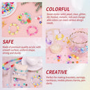 Quefe Bracelet Making Kit 96 Colors 3300pcs Pony Beads with Letter Beads — 4