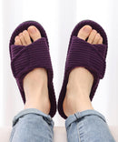 Litfun Orthopedic Slippers for Women Arch Support House Shoes - Dark Purple — 2