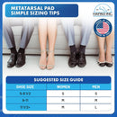 HAPAD Scaphoid Pad - Medium, Wool Felt Medial Arch Insert Pair Shoe Insert - Small — 3