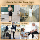 15-20 mmHg Medical Graduated Compression Pantyhose for Women Men | Medium | Black — 5