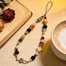Beaded Camera Wrist Strap Cute Digital Camera Charm Lanyard Phone Charms Strap Beaded Camera Chain for Phone photo 3
