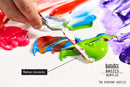 Liquitex BASICS Acrylic Paint Set, 6 x 22ml (0.74-oz) Tubes, Primary | 4.46 Fl Oz (Pack of 1) | Primary 6 x 22ml (0.74oz) — 8
