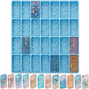 Patelai Domino Molds for Epoxy Resin Domino Resin Molds Silicone Mold — 1