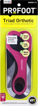ProFoot Triad Orthotic Women's 6-10 One Pair — 1