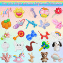 LXZFCRG Long Balloons with Pump, Premium Latex Twisting Balloons animal kit, Birthday Gifts for Girls and Boys Arts and Crafts Pastel Color 100Pcs — 5