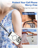 VVAAGG Cell Phone Lanyard for iPhone - Crossbody Phone Strap Black photo 5