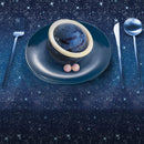 Space Tablecloth Gatherfun Space Stars Theme Party Supplies Starry Night Tablecloth Waterproof Plastic Galaxy Table Cover for Birthday Party Decorations 54x108 Inch 3PCS — 5