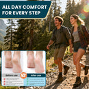 Moisturizing Socks for Cracked Heels - 2 Pairs Silicone Gel Spa Socks — 2