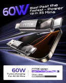 USB C Cable Fast Charging 60W iPhone Charger Cable 6FT, Apple MFi Certified 4
