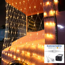 Joomer Christmas Net Lights - 11FT x 4.5FT 300LED Plug-in Light-Warm White — 4
