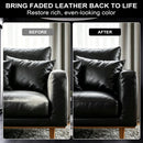 Black Leather Recoloring Balm, Color Restorer, Scratch Remover, Leather dye & Paint for Furniture, Couches,Car Seats — 6