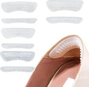 4 Pair Heel Stickers Soft Silicone Cushions Heels Grips for Loose Shoes, Anti Slip Inserts Heel Pads Protectors for High Heels, Flats, Casual Shoes etc, Stop Heel Pain and Blisters — 1