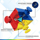 Goliath NEXcube | 3x3 Classic Stickerless Speed Cube | Super Smooth for Fast Action Play | Problem-Solving Brainteaser | Color-Matching Puzzle, Fidget Toy, and Sensory Puzzle — 3