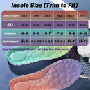 2 Pairs 4D Cloud Insoles for Men & Women,Steppers Insoles - Green — 2