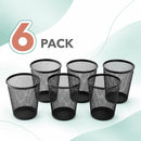 Mr. Pen- Mesh Pencil Holder Set, 6 Pack, Metal Desk Organizer Cups — 2