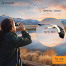 VULNESS Binoculars for Adults, Small Mini Travel Essentials, 8X21, Black — 2