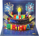Happy Birthday Cards, Musical LED Lights Birthday Card | Blue — 1