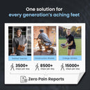 Bukihome Carbon Fiber Insole - Metatarsalgia Insoles with Metatarsal Support for Morton's Neuroma, Running Inserts for Men-Women 8.5-9.5|Men 7-7.5- L — 6