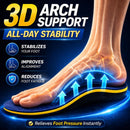 SOLEMAX Charcoal Orthotic Insoles for Men Women – Plantar Fasciitis Arch Support, Heavy Duty 250+ lbs, Odor & Sweat Control Shoe Inserts, Activated Charcoal Technology, Shock Absorbing Cushioning — 5